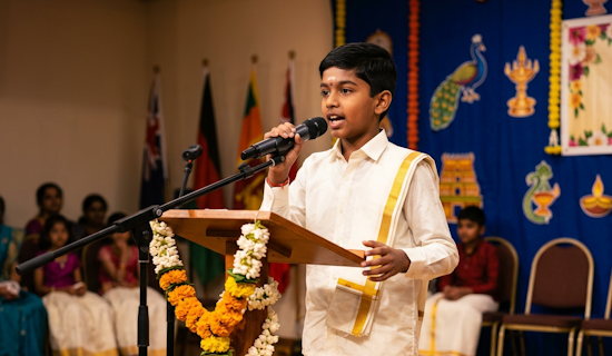 Students speaking